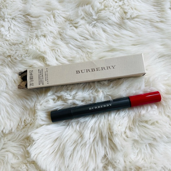 Burberry Other - Burberry Lip Velvet Crush Military Red No 65